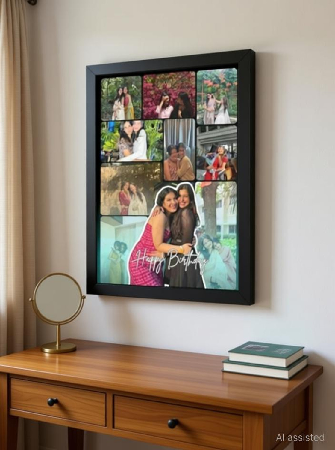 Image of HUMTUMCREATION MDF Wall Photo Frame