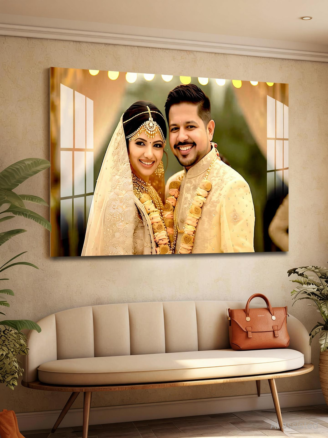 Image of RajMultiPrint Acrylic Wall Photo Frame