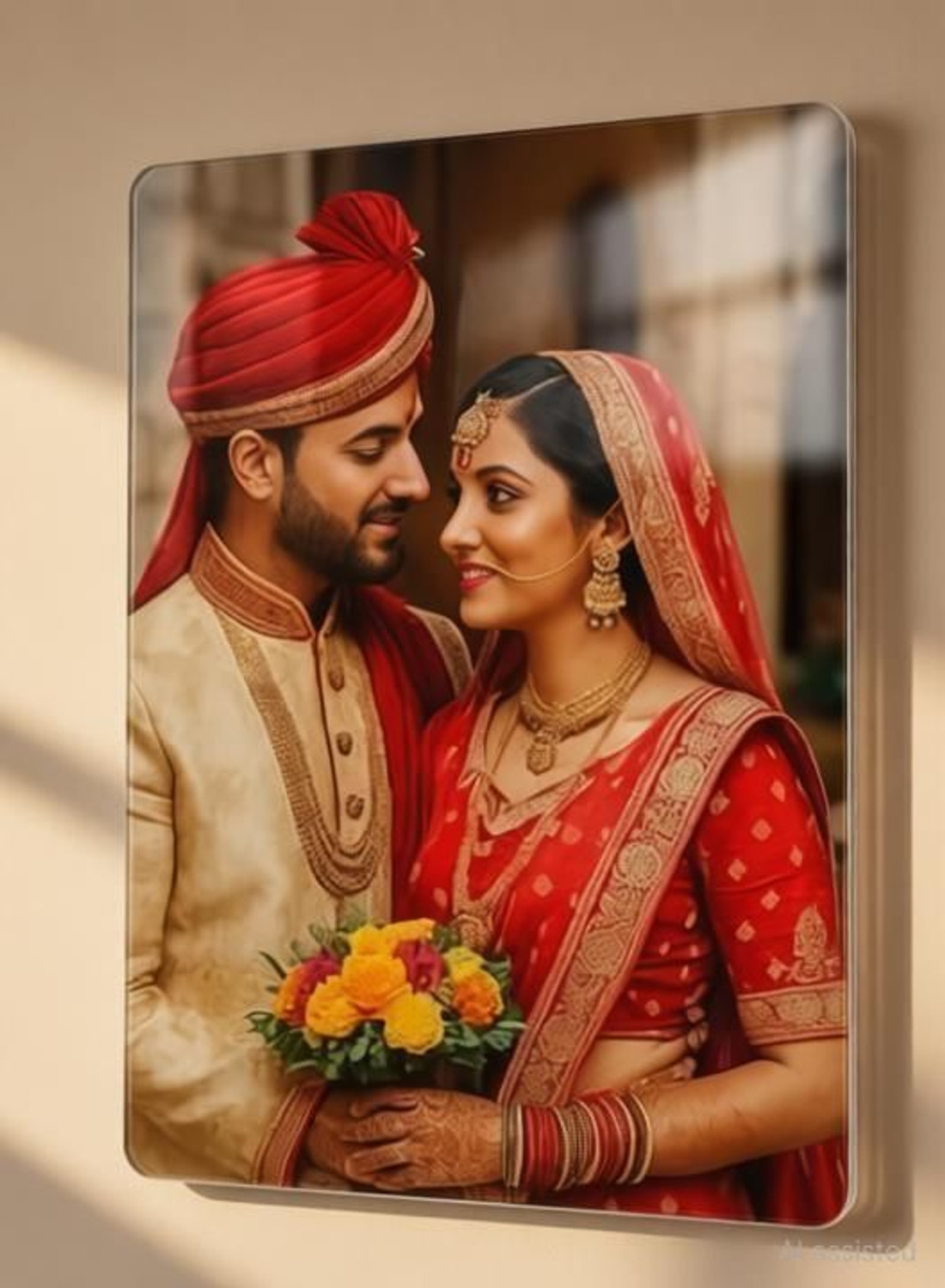 Image of RajMultiPrint Acrylic Wall Photo Frame