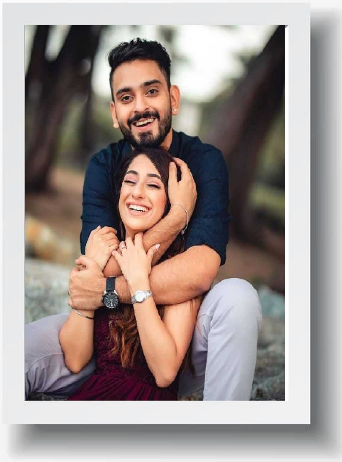 Image of taani creations Wood Wall Photo Frame