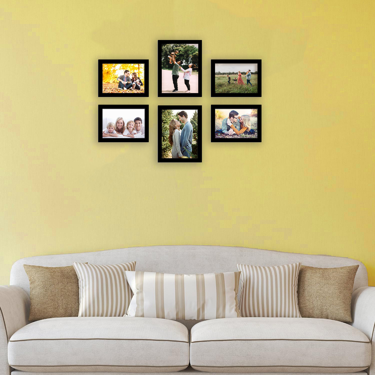Image of FrameRang Wood Wall Photo Frame