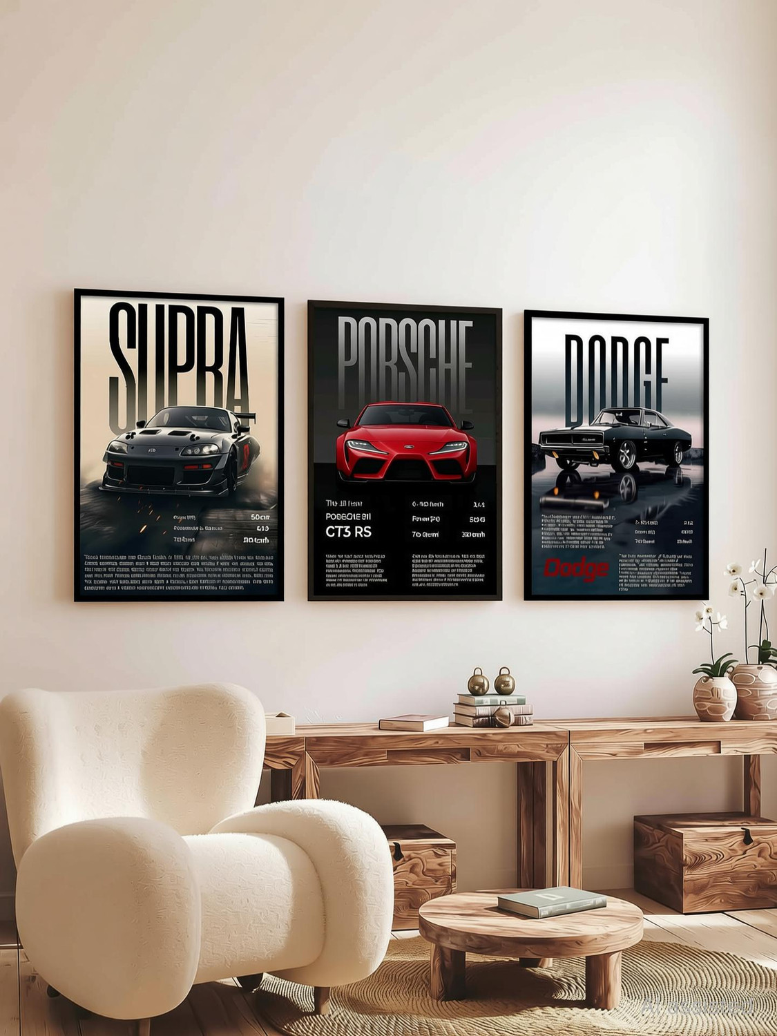 Image of MDXENTERPRISES Wood Wall Photo Frame