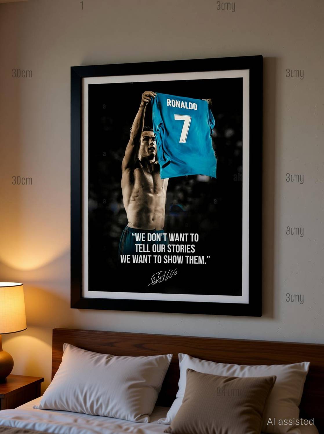 Acrylic Wall Photo Frame - Image 1