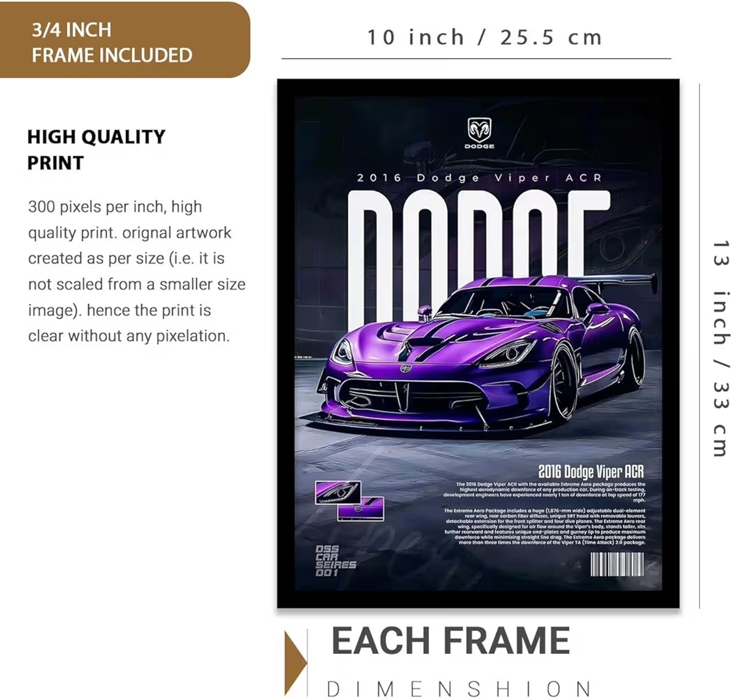 Image of Outercollection Plastic Wall Photo Frame