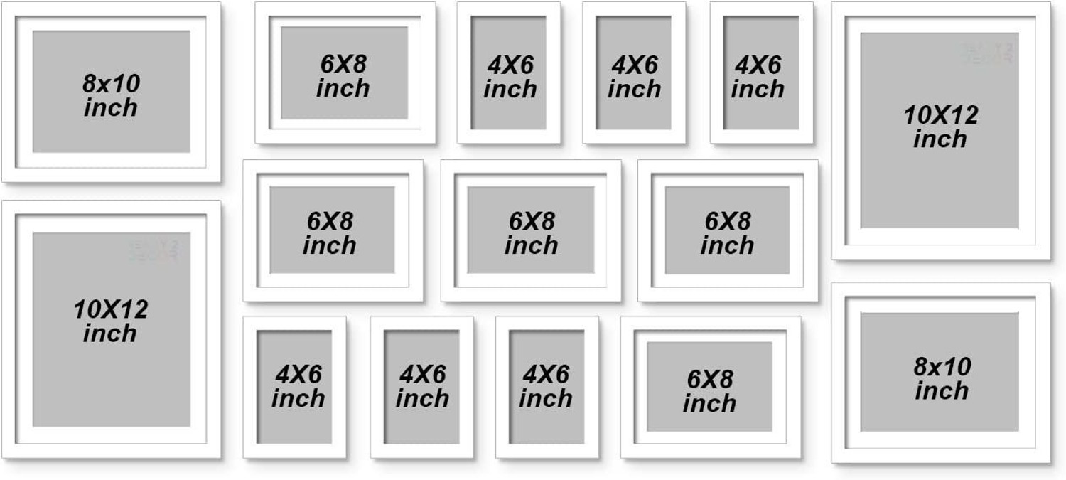Image of Stuthi Arts Glass Wall Photo Frame