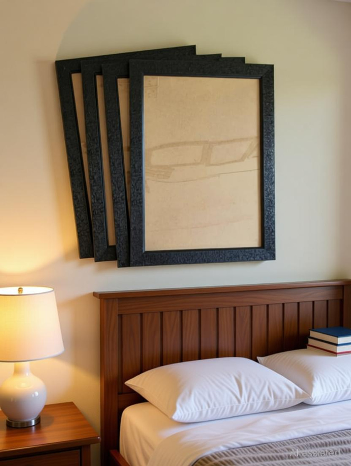 Image of jv enterprises Wood Wall Photo Frame