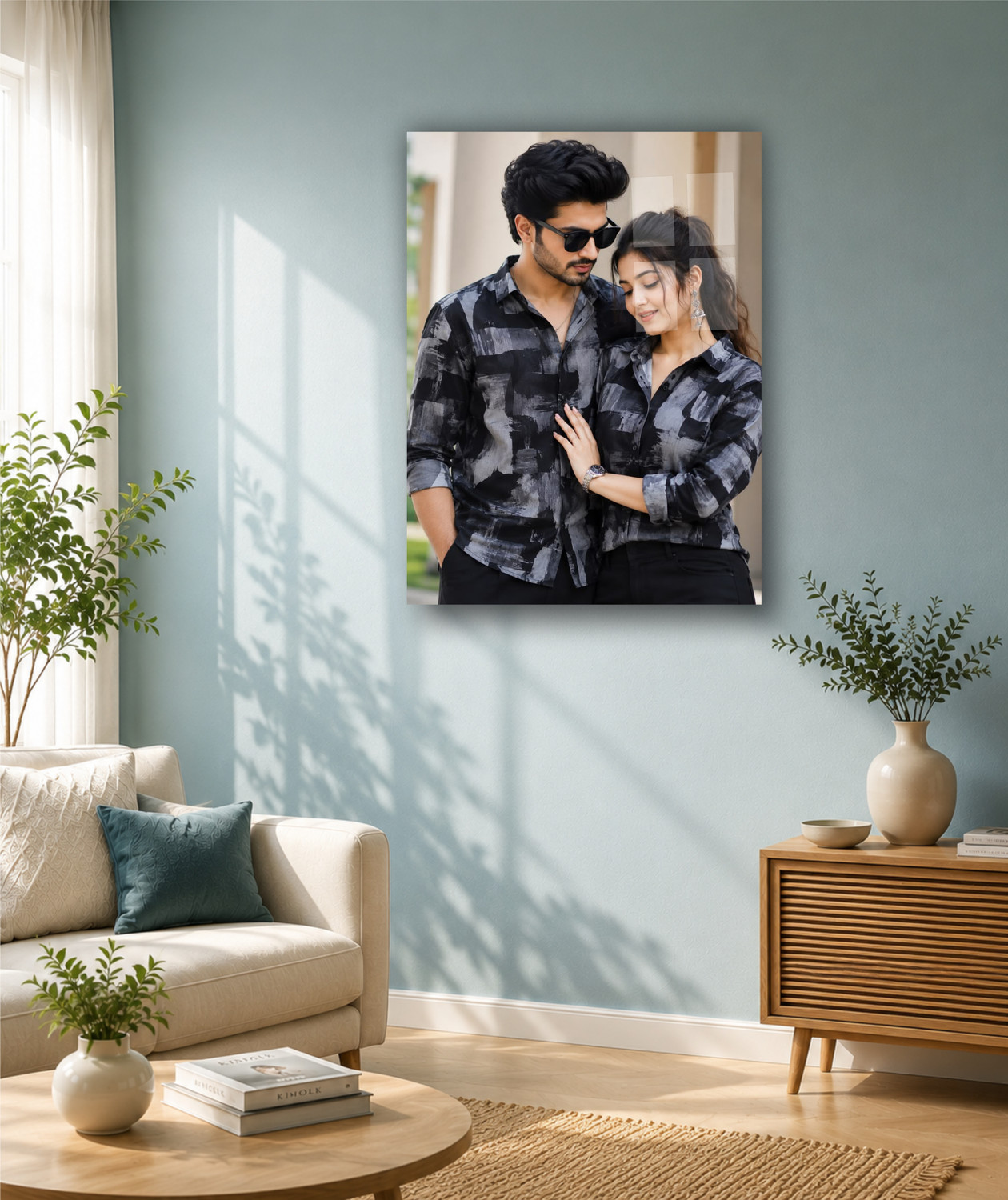 Image of Decoraft Creations Acrylic Wall Photo Frame (Multicolor, 1 Photo(s), 18x24)