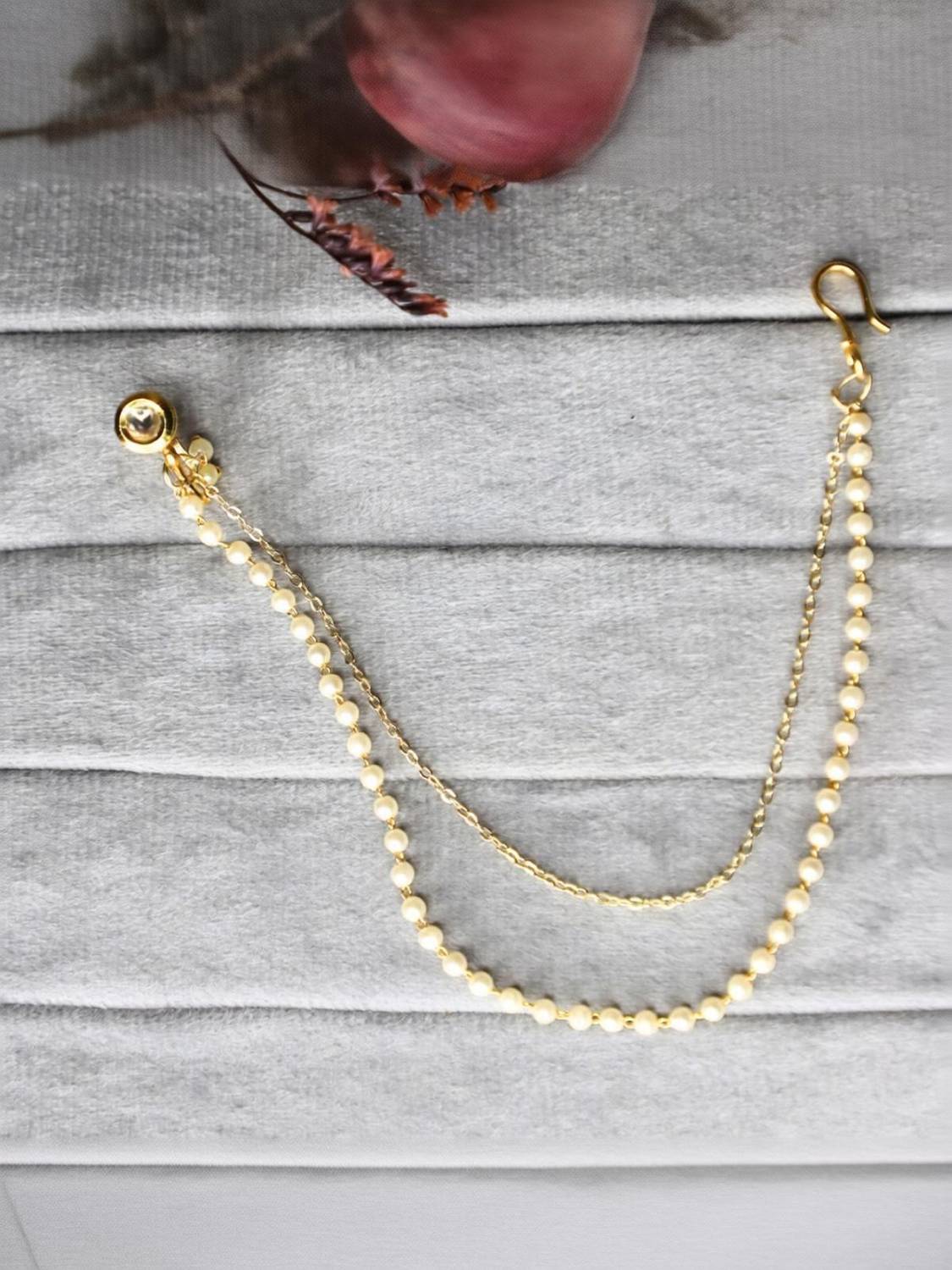 ANOUK Gold-plated Plated Brass Nose Ring Set