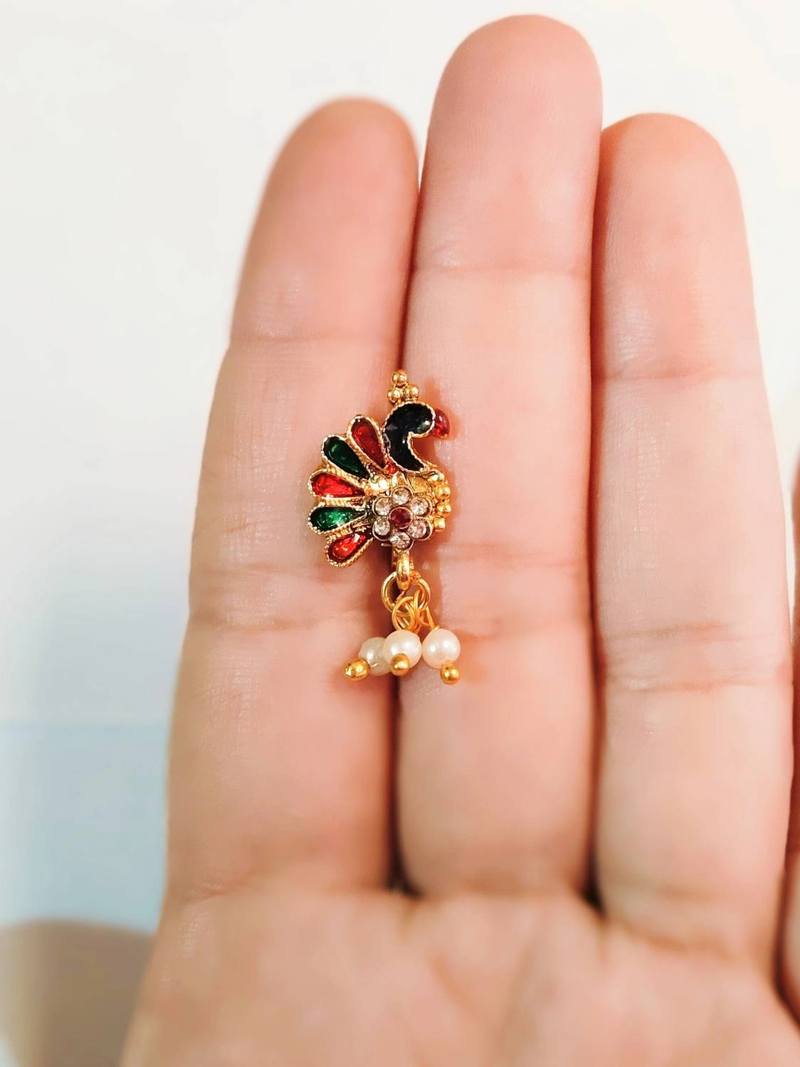 aaryan Alloy Nose Stud