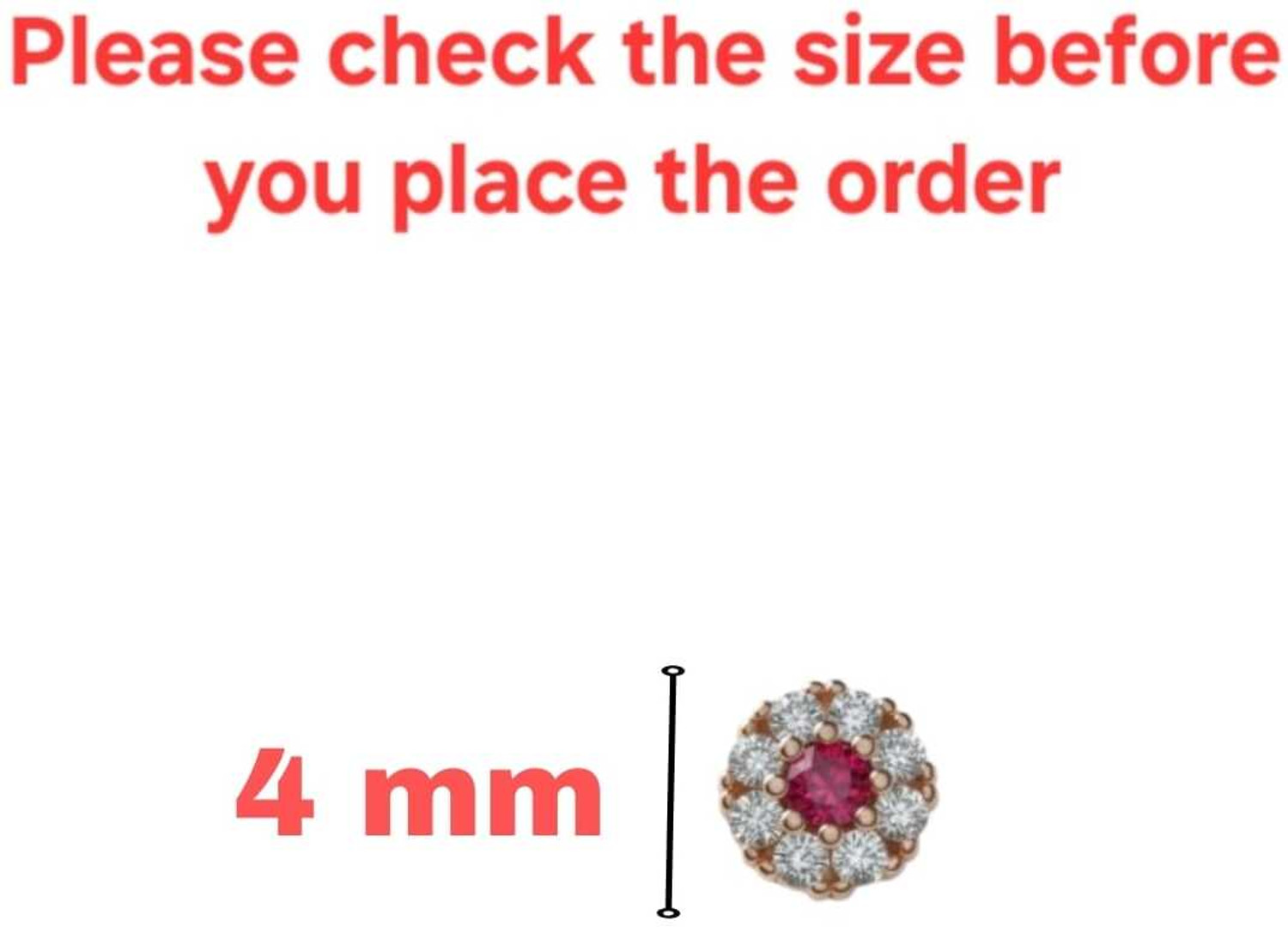 Image of mufasa fashion Cubic Zirconia Gold-plated Plated Brass Nose Stud