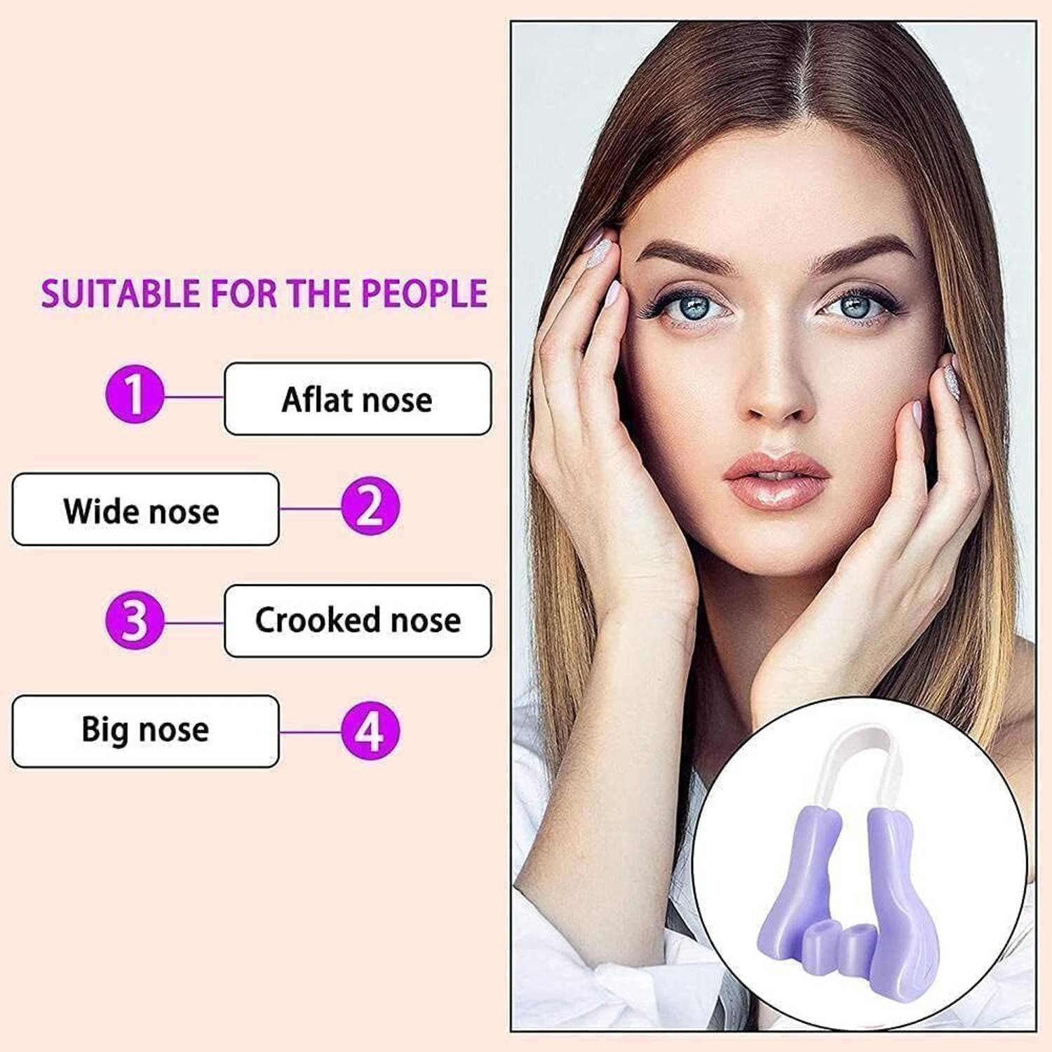 BRINUL Silicone Nose Shaper Clip - Image 5