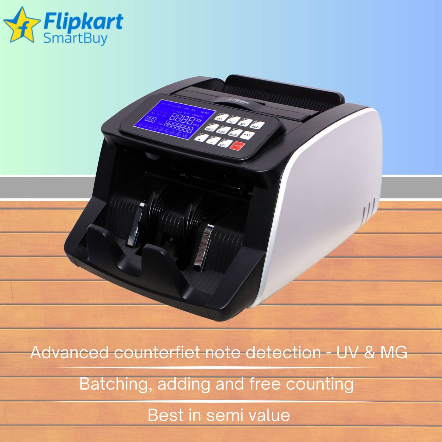 Flipkart SmartBuy Ultra Heavy Duty Note Counter - Image 3