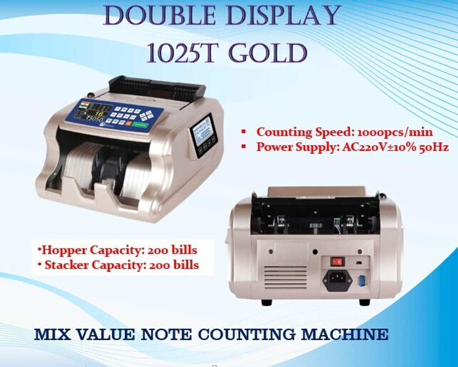 Image of Maplin NC-Elite-Gold Note Counting Machine