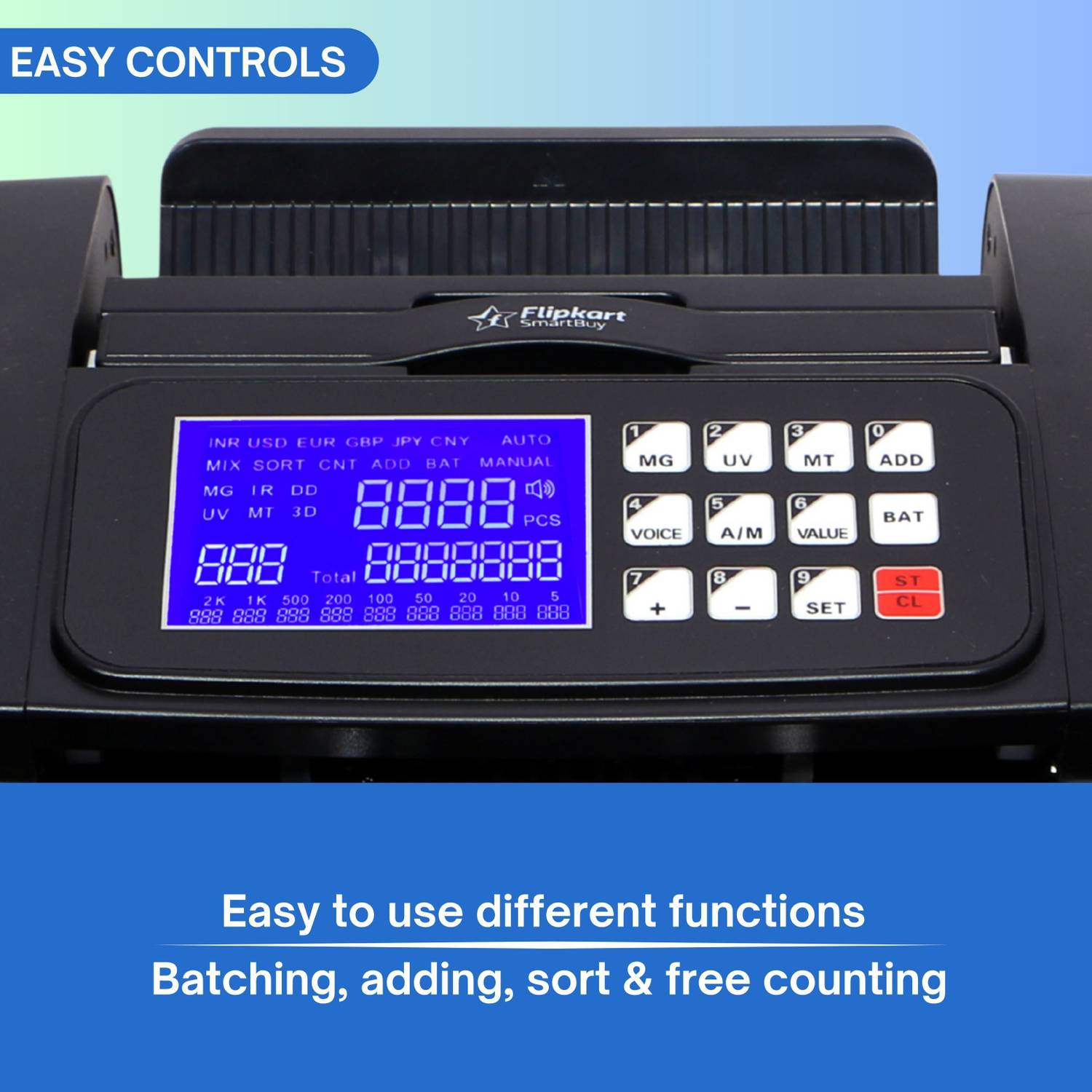 Flipkart SmartBuy Ultra Heavy Duty Note Counter - Image 5