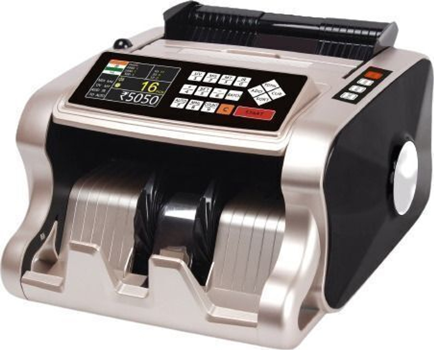 Image of BANKOMAT High Quality Mix Note Counting Machine with Mg /UV /IR Fake Note Detector & Note Counting Machine