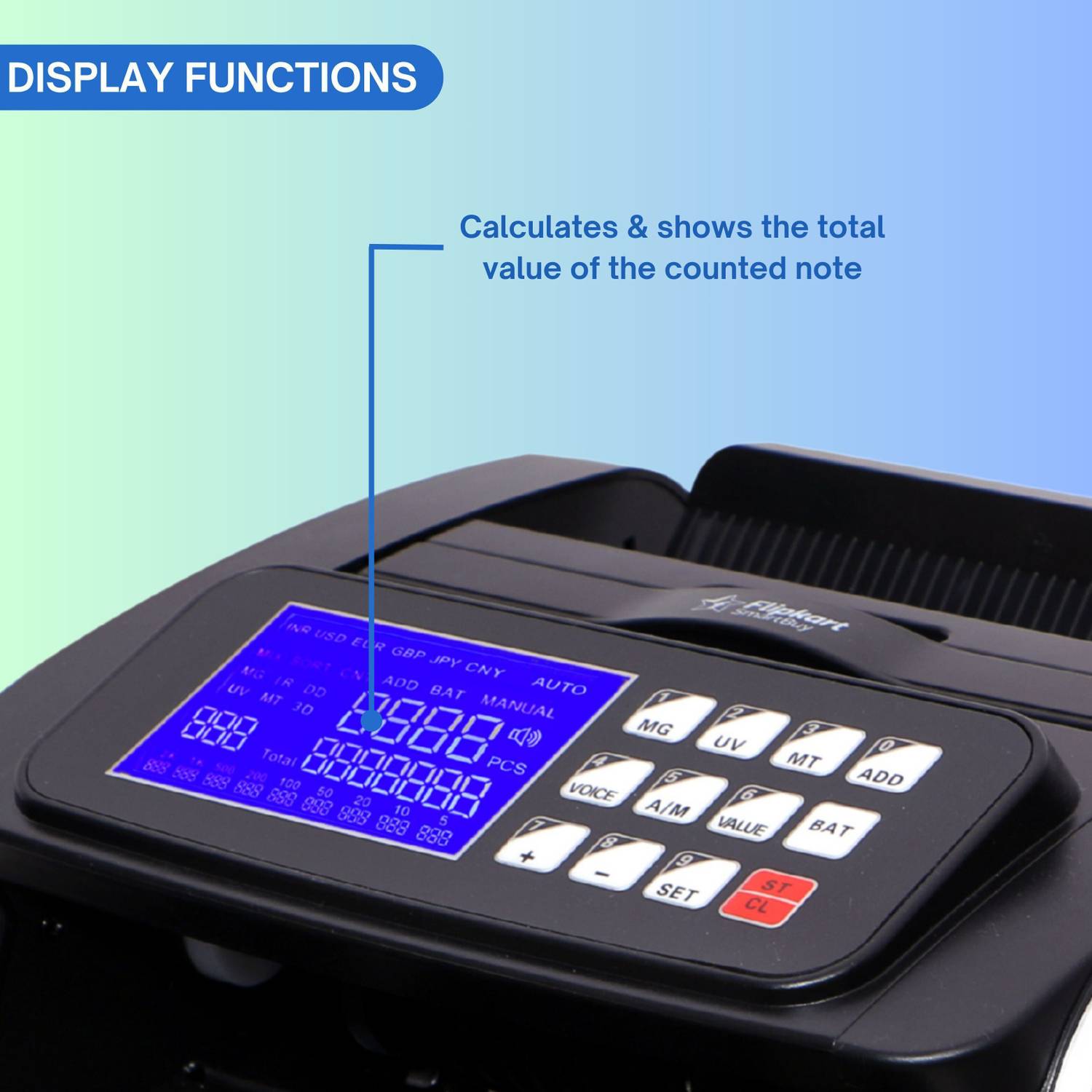Flipkart SmartBuy Ultra Heavy Duty Note Counter - Image 4