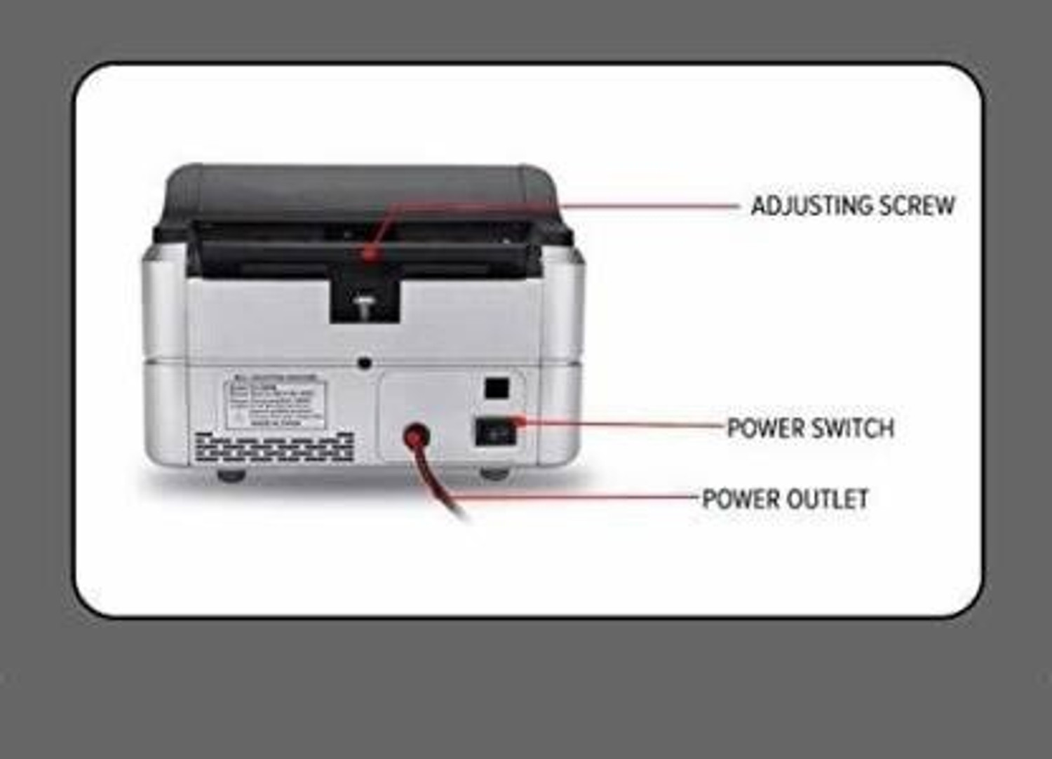 Image of TVSE CC-232 Classic Note Counting Machine (Counting Speed - 1200 notes /min)