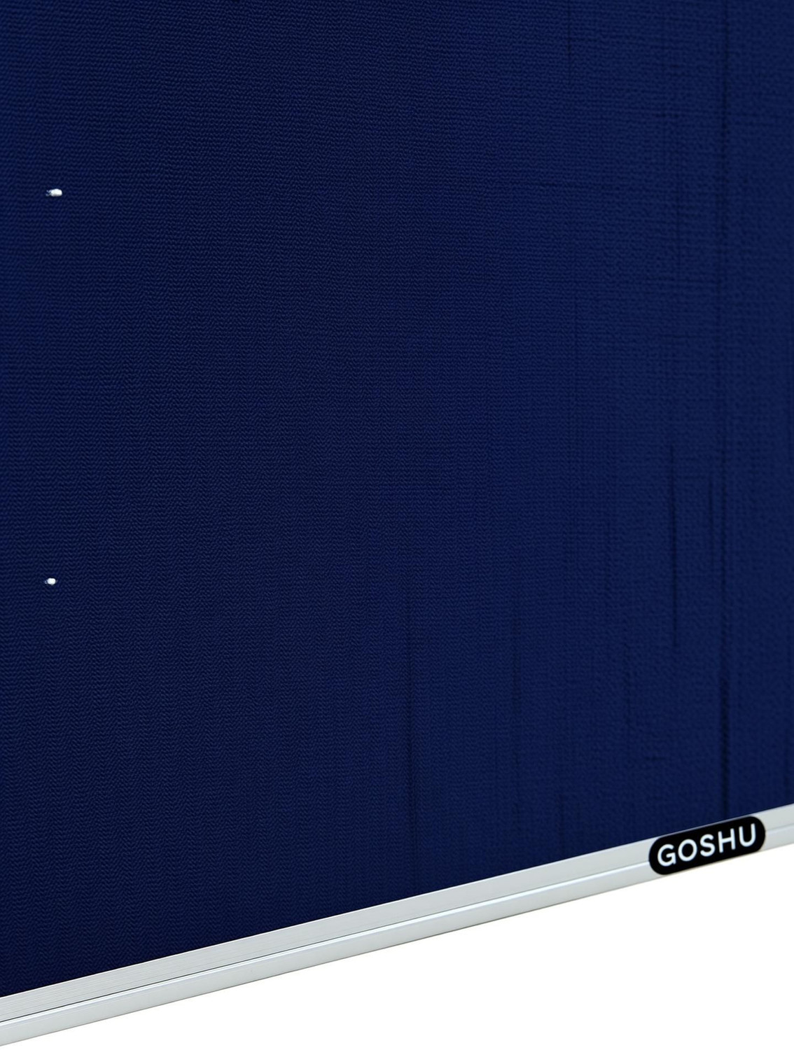 Image of GOSHU 2 X 3 Feet Notice Premium Material Pin-up Board /Pin-up Board /Soft Board /Bulletin Board /Pin-up Display Board for Office, School and Home, (Blue, Pack of 1) Notice Board