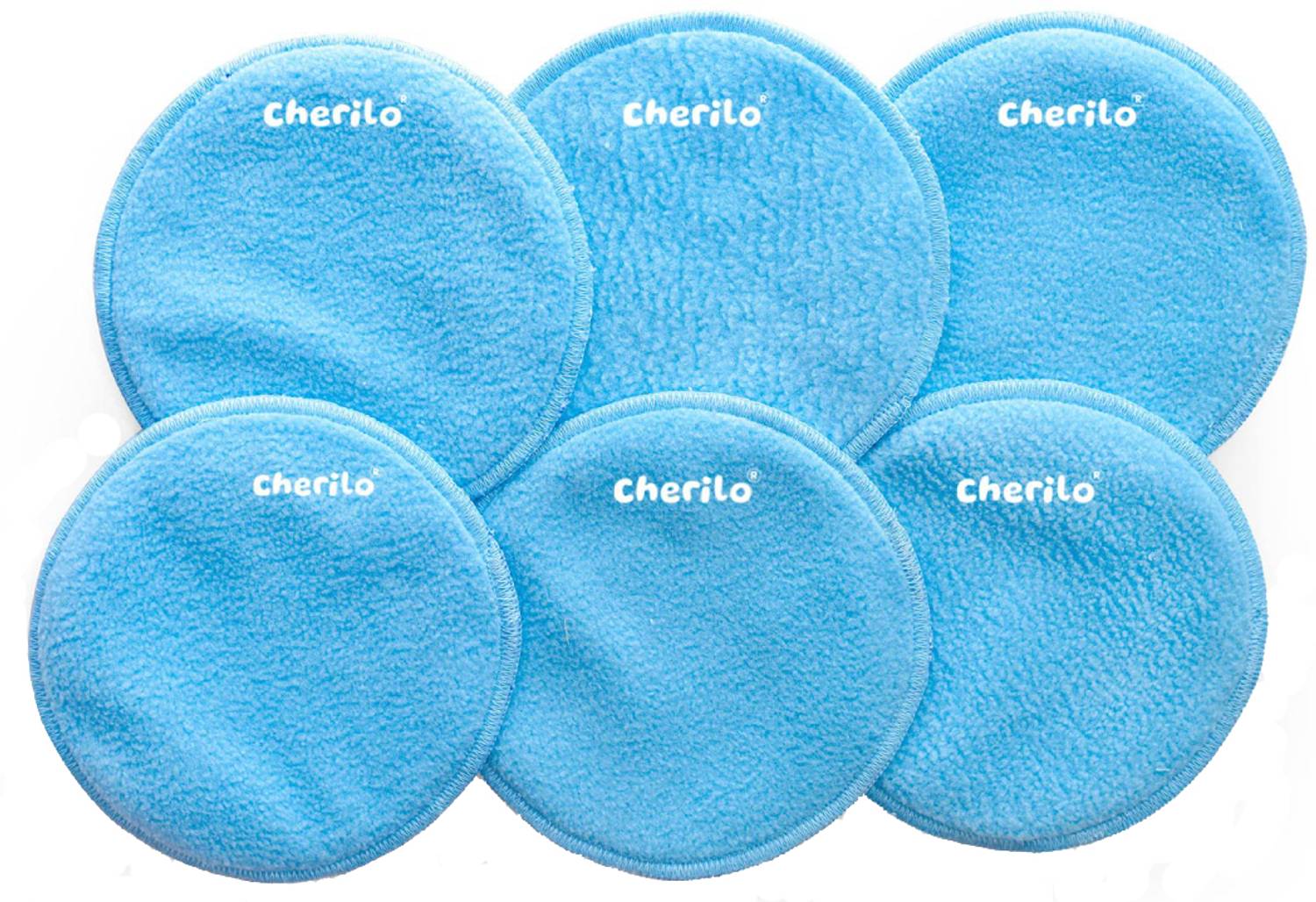 Cherilo Washable High Absorbent Maternity - Sky Blue Nursing Breast Pad