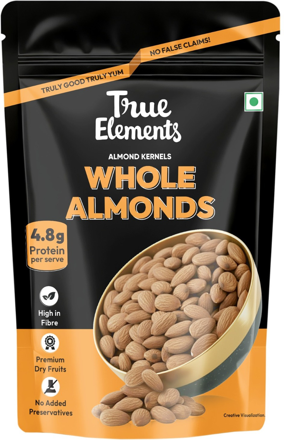 Image of True Elements Whole Almonds Almonds