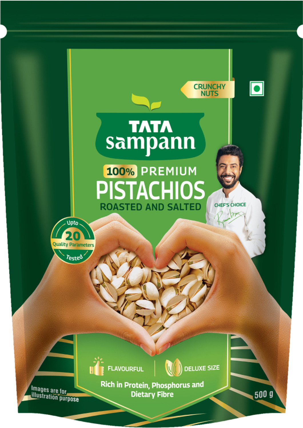 Image of Tata Sampann Premium Roasted and Salted Pistachios