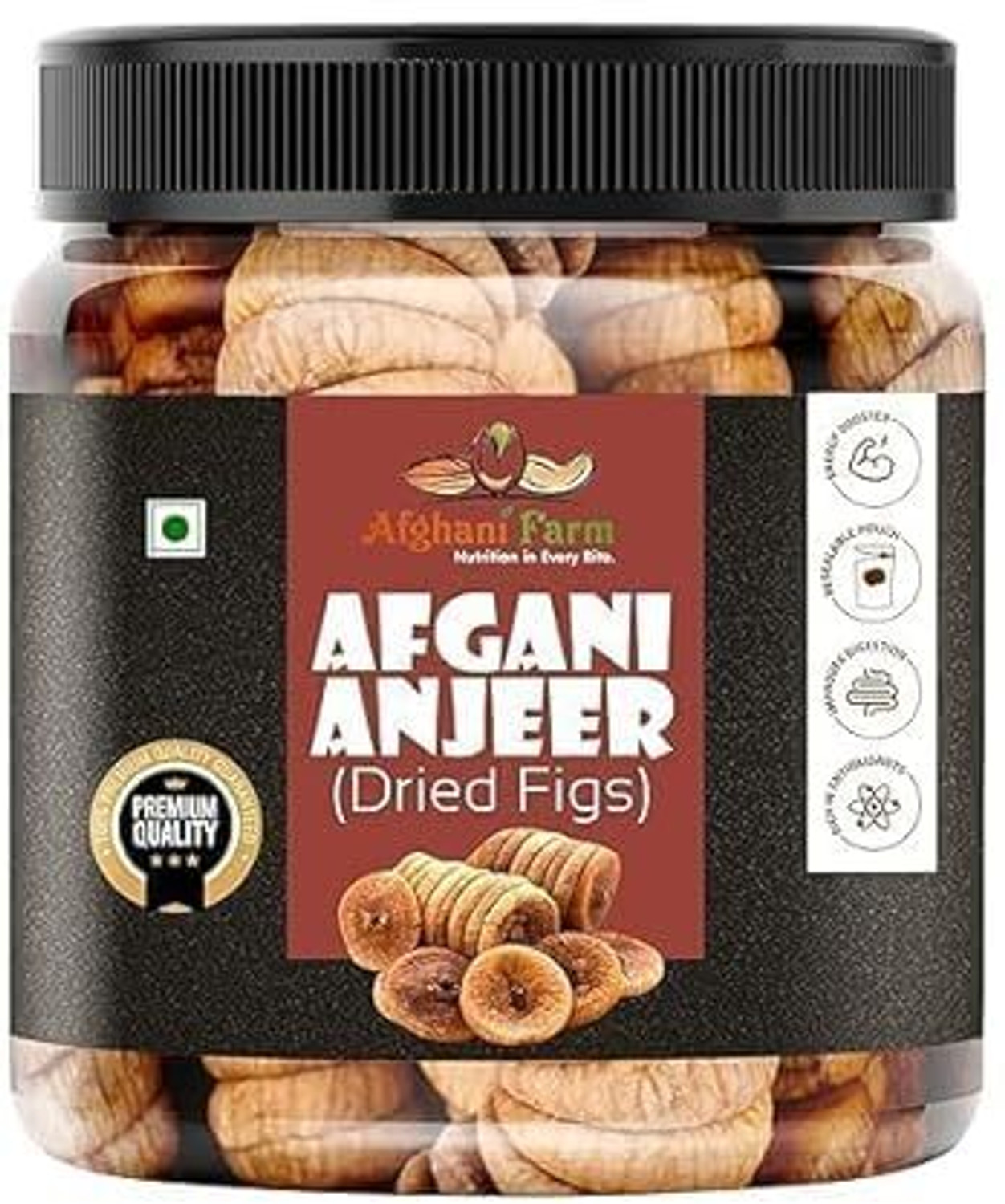 Image of Afgani Farm Dried Anjeer | Rich in Antioxidants | for Weight Loss | Healthy Snack Figs