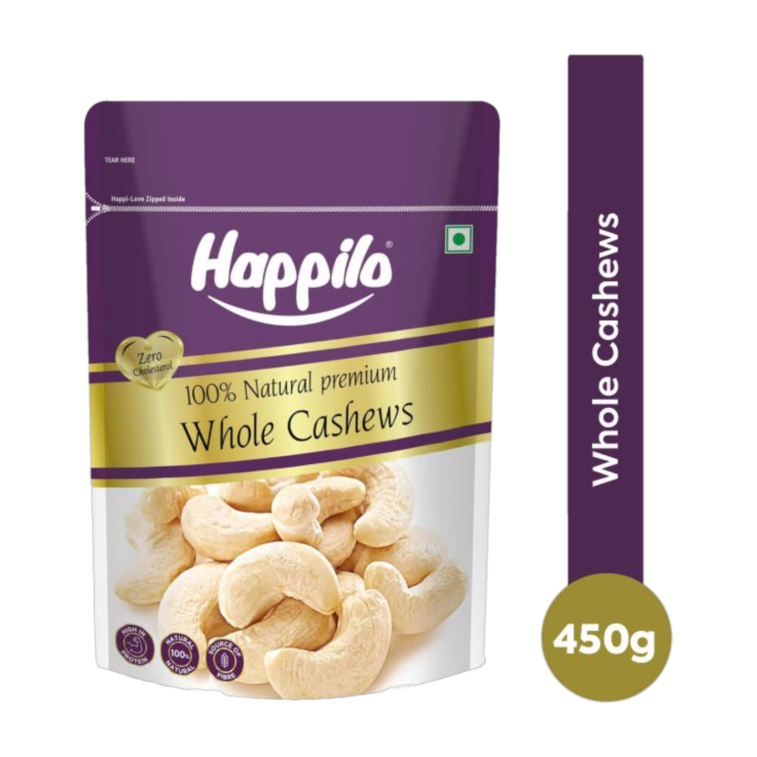 Happilo Natural Premium Whole Cashews