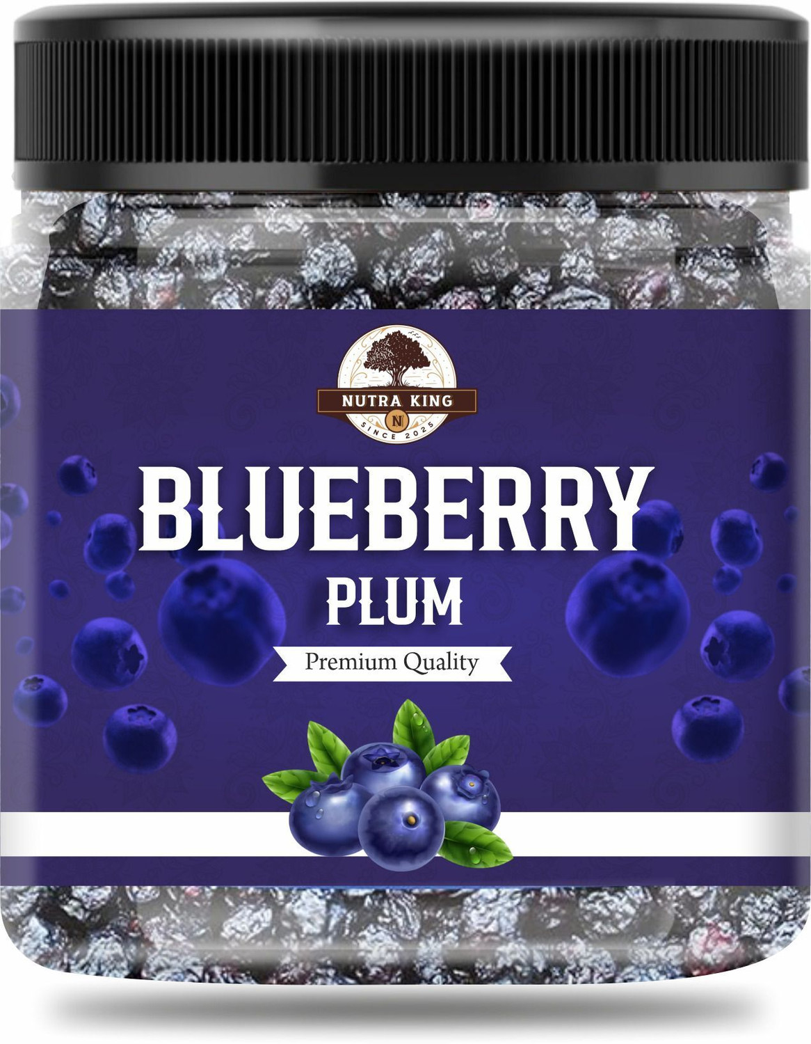 Image of NUTRA KING Organic Fresh Dried Blueberries |Dry Fruits Unsweetened Blueberries| Superfood Blueberry