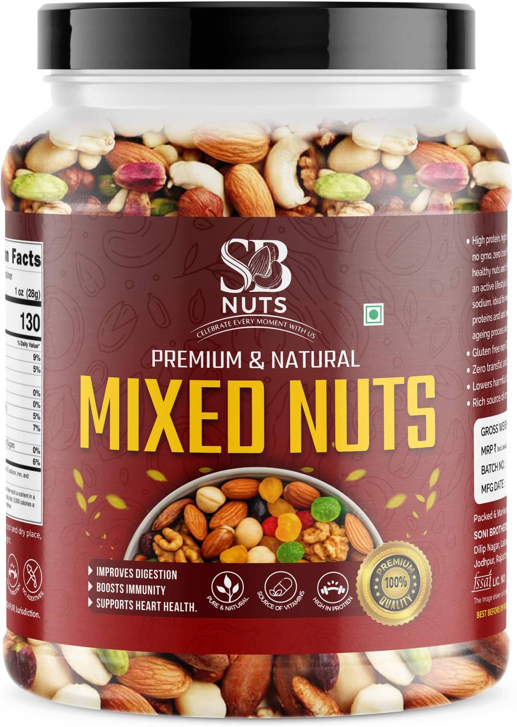 Nature Purify Mixed Nuts Premium - Image 1
