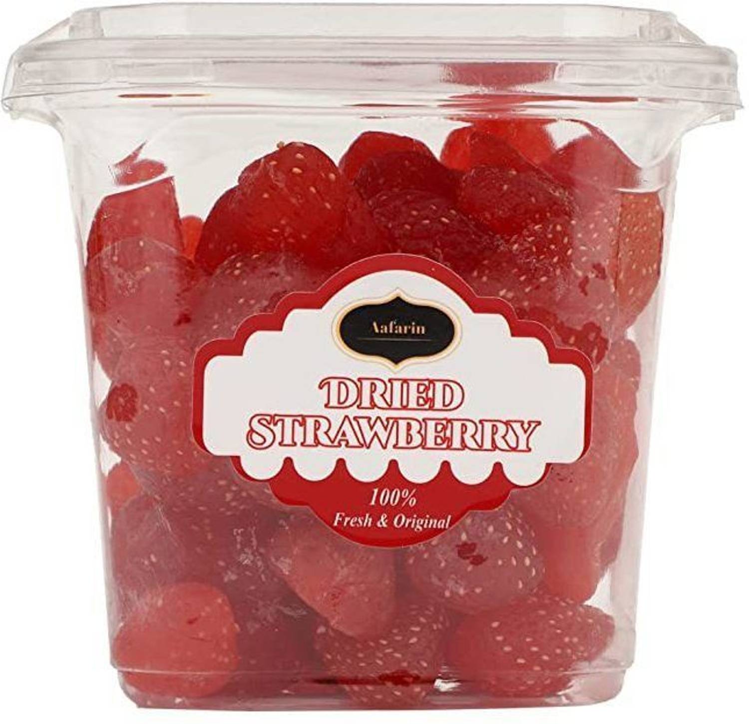 Aafarin PREMIUM GOURMET DEHYDRATED AND SUGAR COATED STRAWBERRY (250g) Strawberries