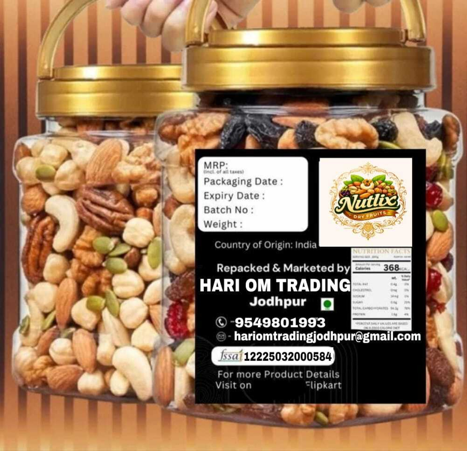 Image of Nutlix Mix dryfruits Nutmix 0P Panchmeva Dryfruits 500gm