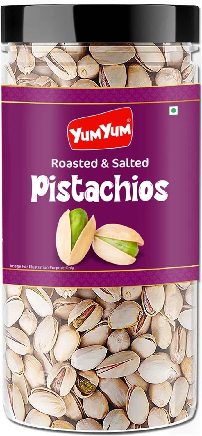YUM YUM Roasted & Salted Pista Pesta Nut Healthy Snack Pistachios Pistachios