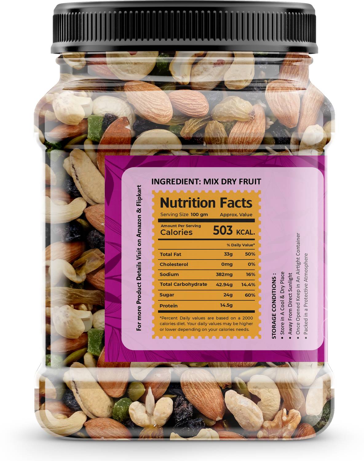 VANSURI Mix Dry Fruit 1KG - Image 4