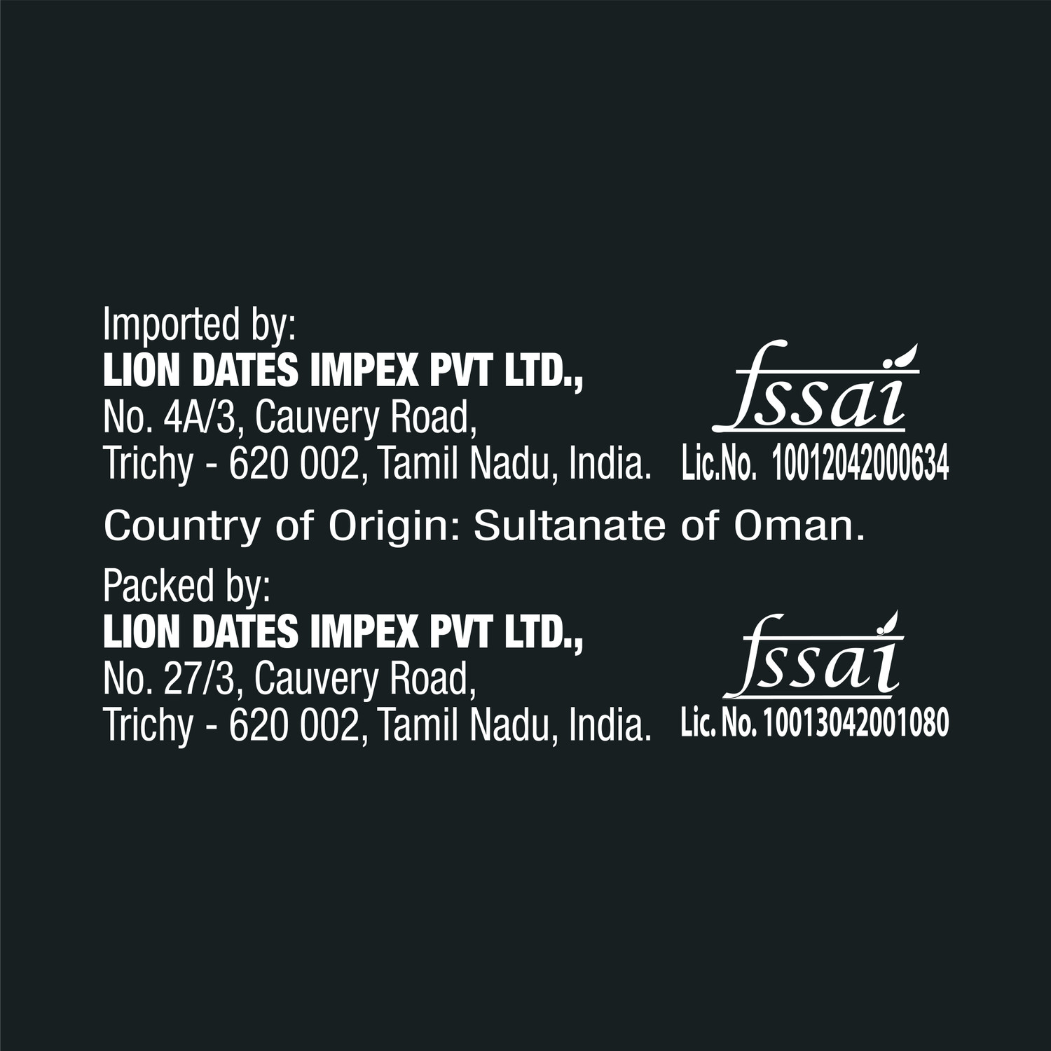 Image of LION Desert King Dates