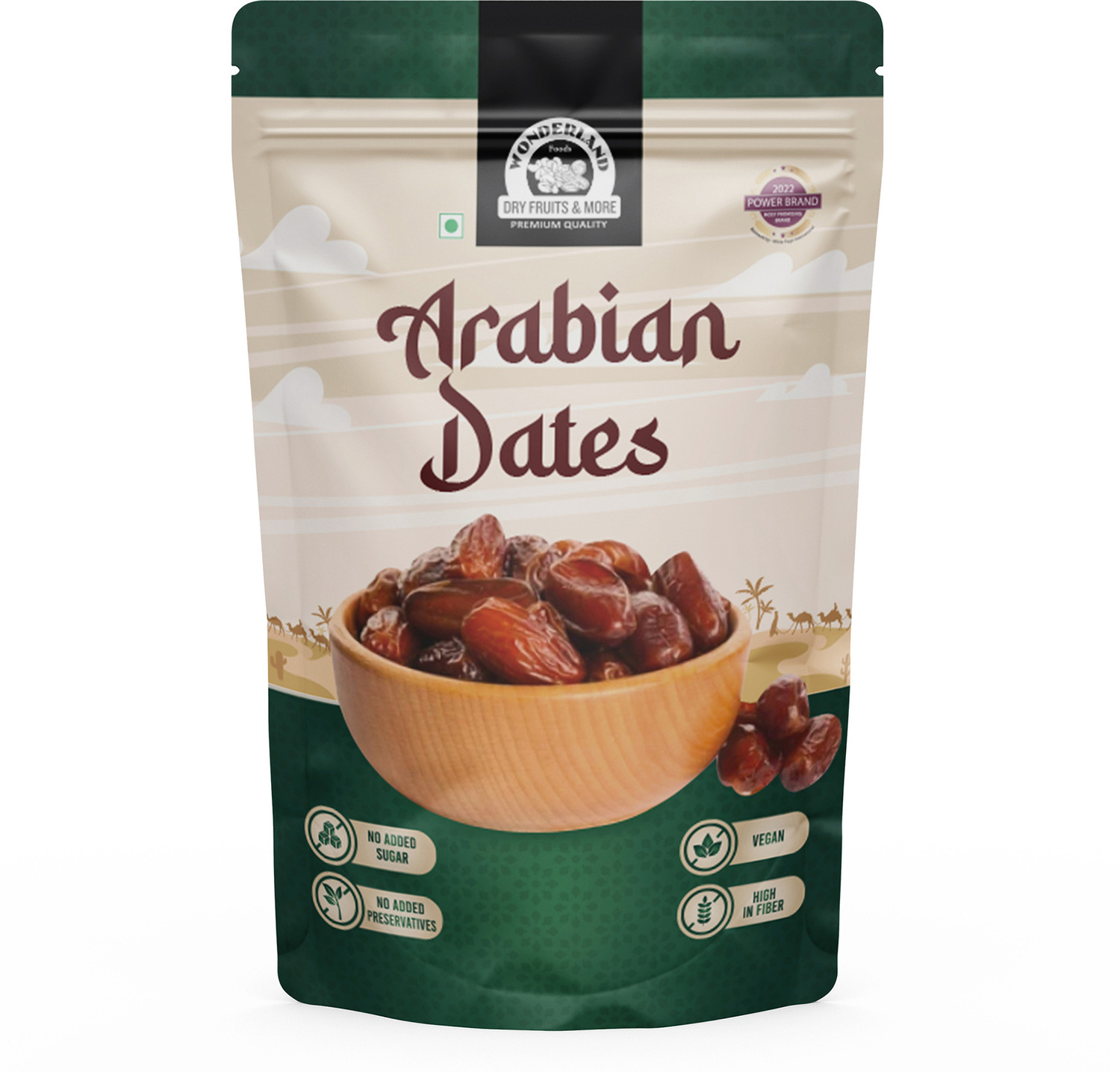 Wonderland Foods Arabian Dates 500G