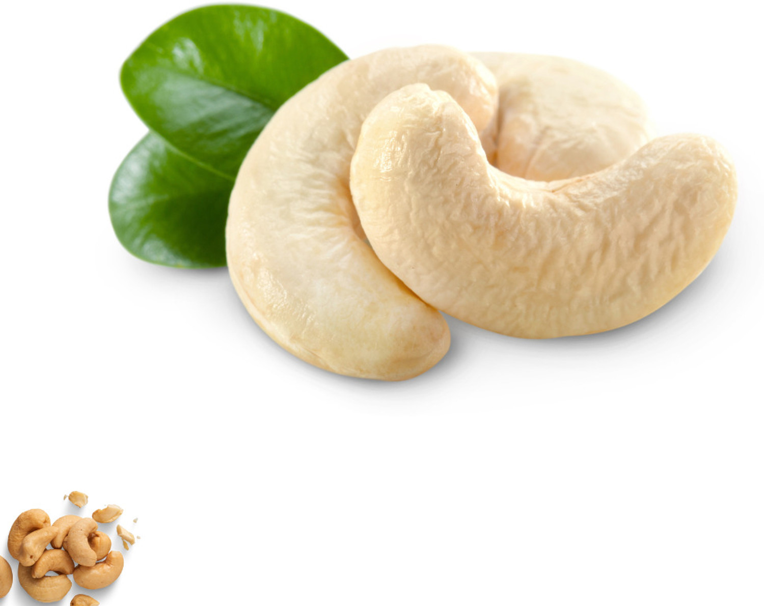 Image of nuturge CASHEW SPECIAL WHOLE (240 Grade) 250g Chestnuts (1 x 250 g)
