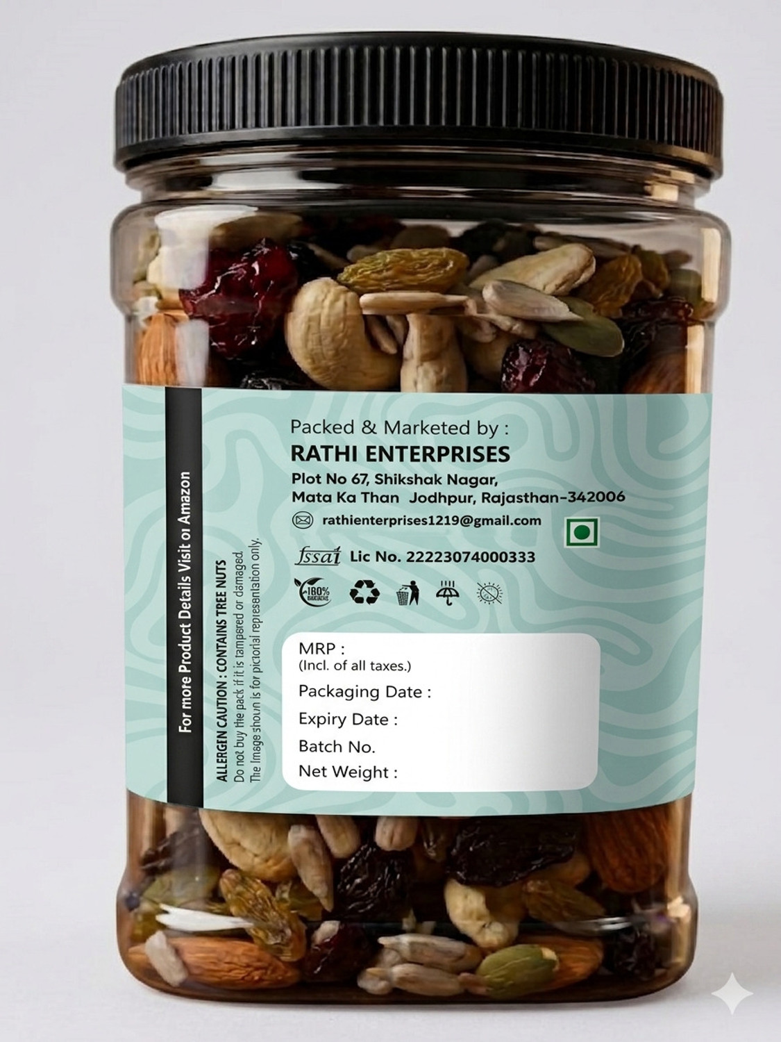Image of Savique Premium Mix Dryfruits | Mewa Mix ( Almonds, Cashews, Raisins, Apricots, Dates, Assorted Seeds & Nuts