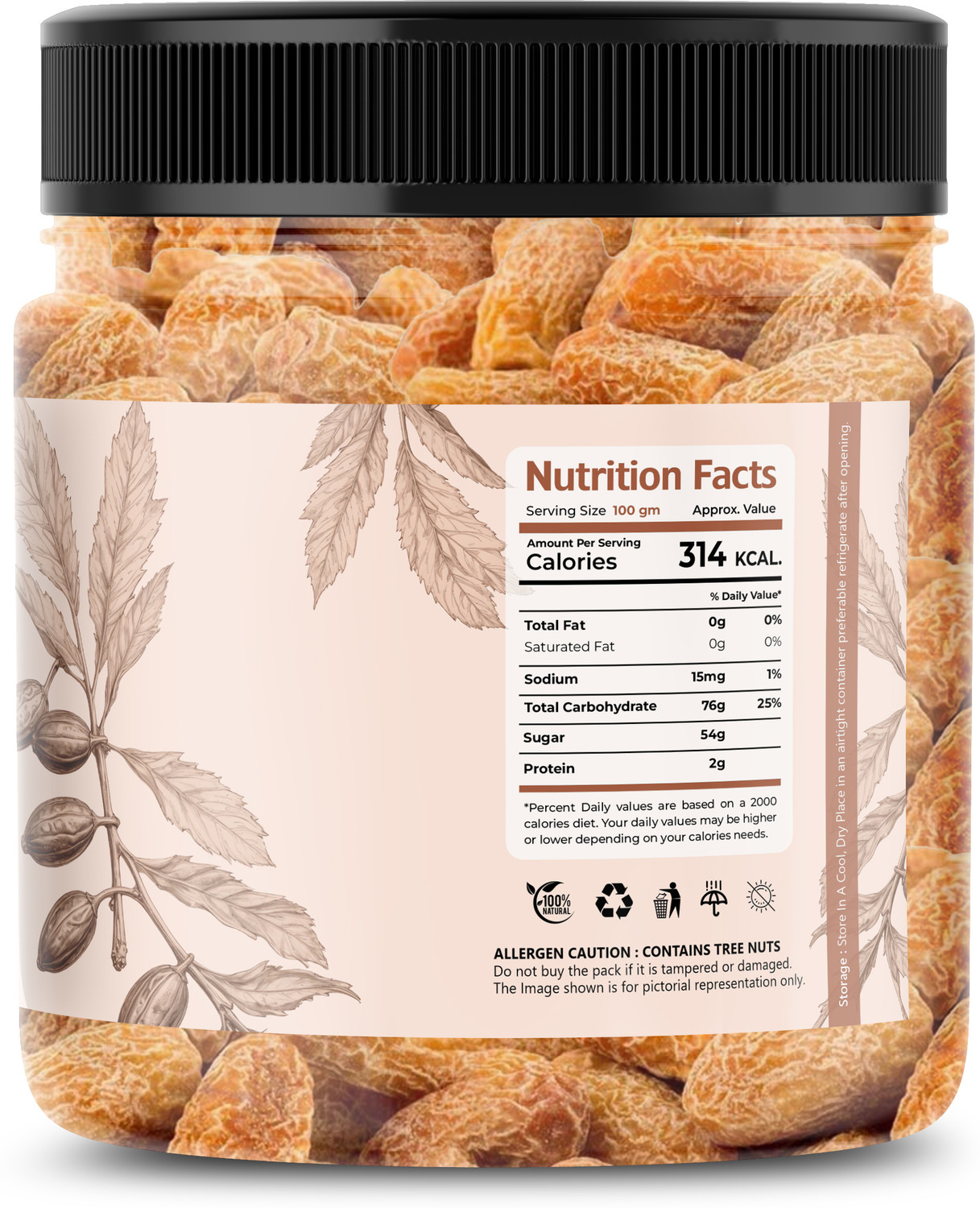 Image of HIMANSHI Herbals Premium Dates | Sukha Khajoor , Healthy & Nutritious Snack | Chuara | Dry Dates