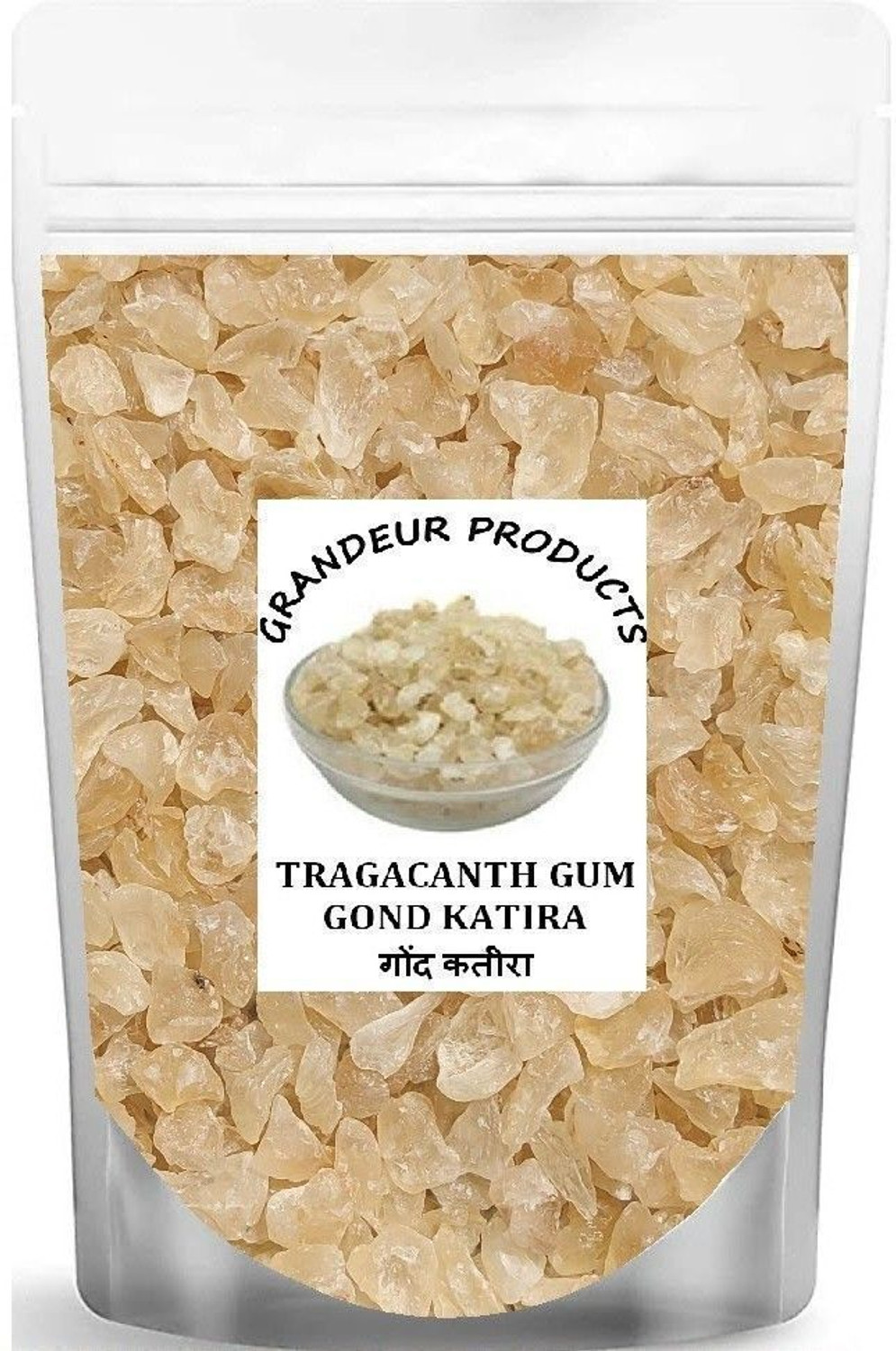 Image of GRANDEUR PRODUCTS Gond Katira Tragacanth Dried Gum