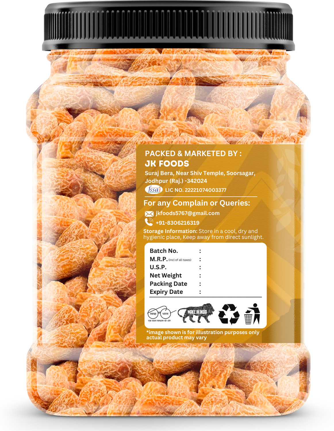 Image of A-ONE GROCERY Yellow Dry Dates | Chuhara | Pili Kharak | Khajur | Chuara | Dry Fruits Dates | Dry Dates (1 x 1 kg)