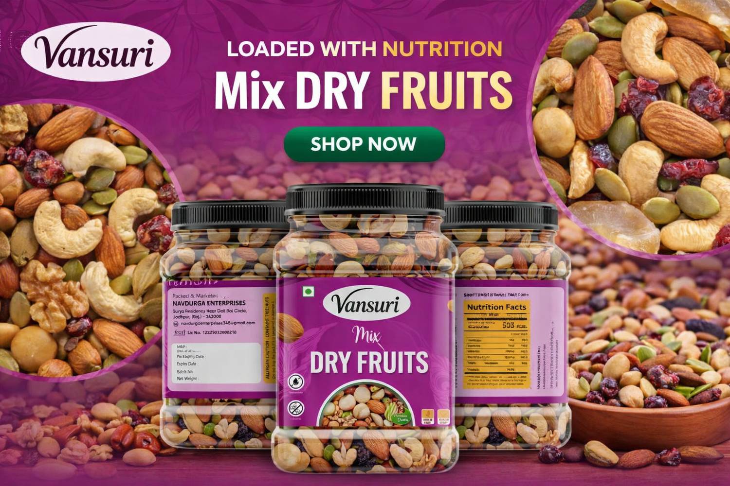Hariyam Mixed Dry Fruits - Panchmewa - Image 4