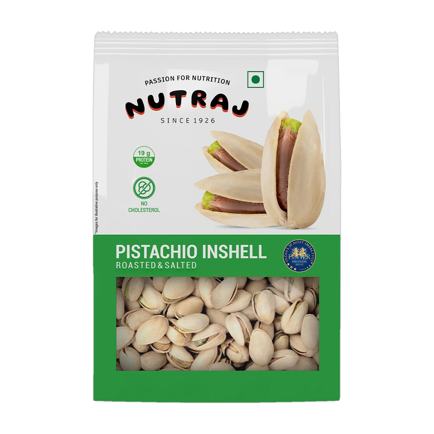 Nutraj California Roasted and Salted Pistachios 400g Pistachios