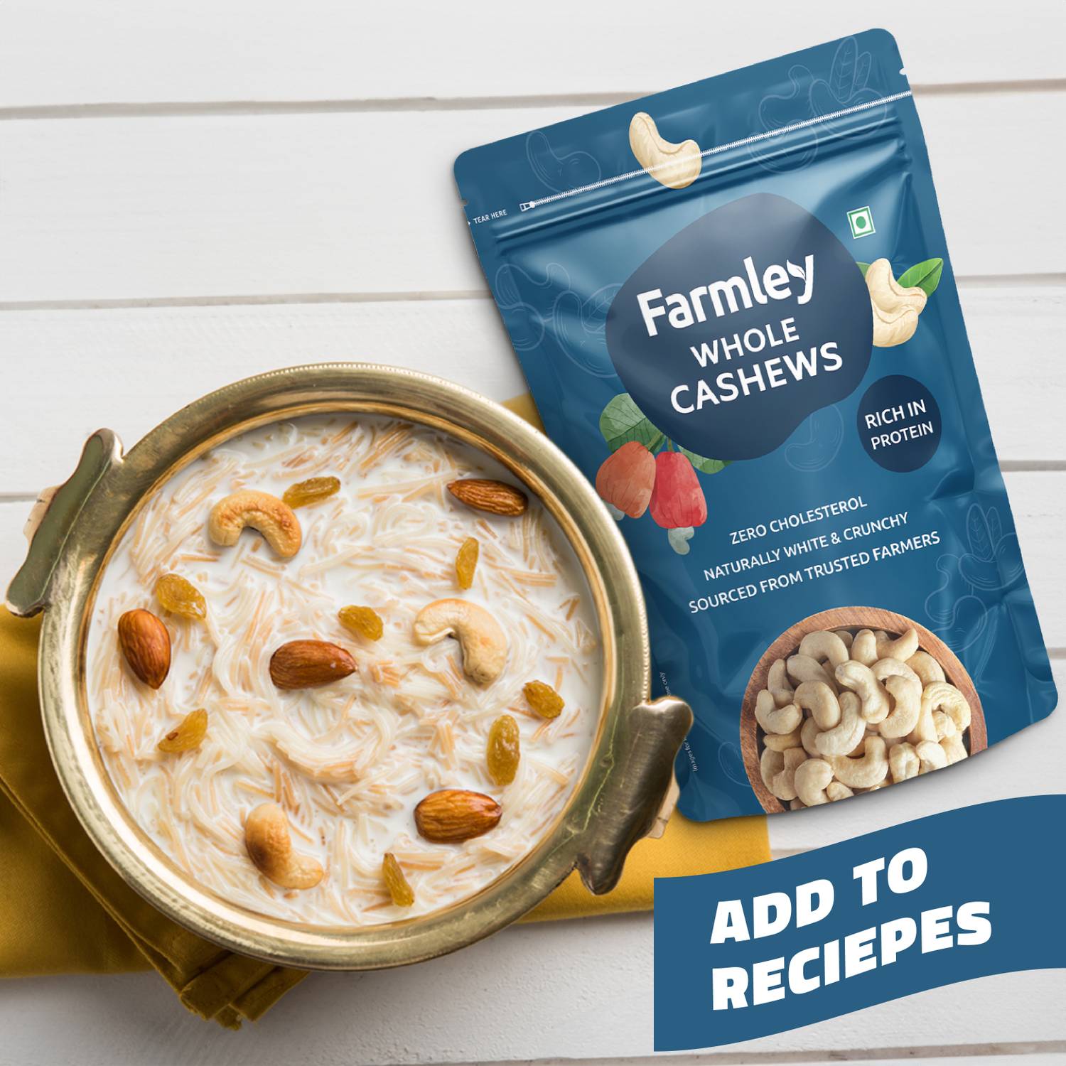 Farmley Whole Raw Kaju Cashews - Image 5