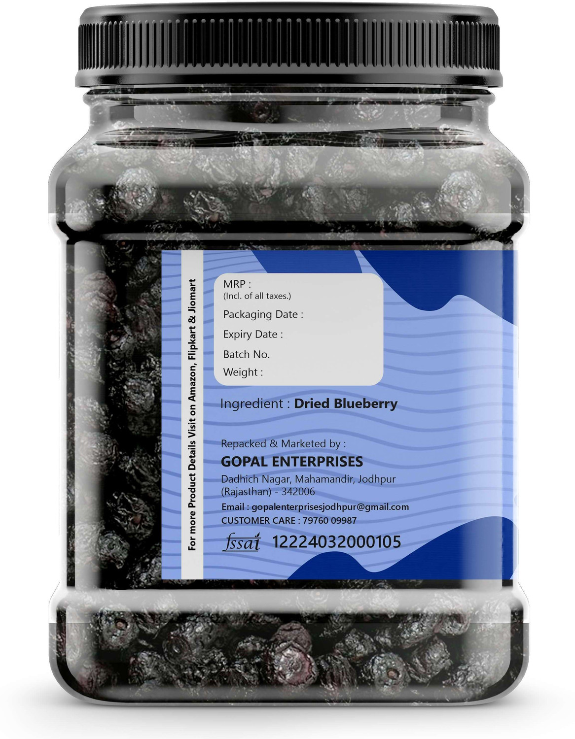 Image of Nutri Hub Dried Blueberry Blueberry