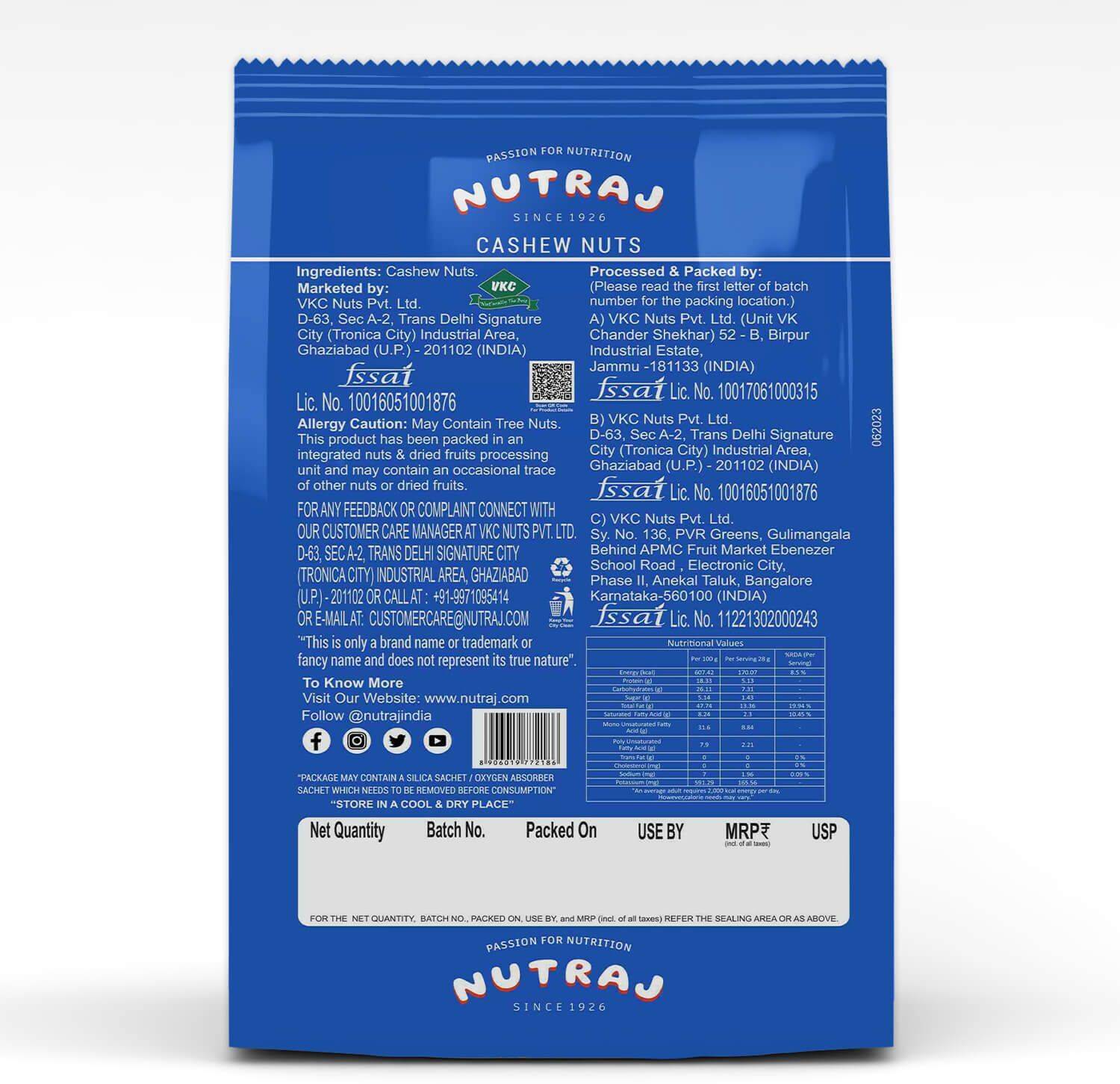 Nutraj Combo of Cashews & Raisins 500g Each - Image 3