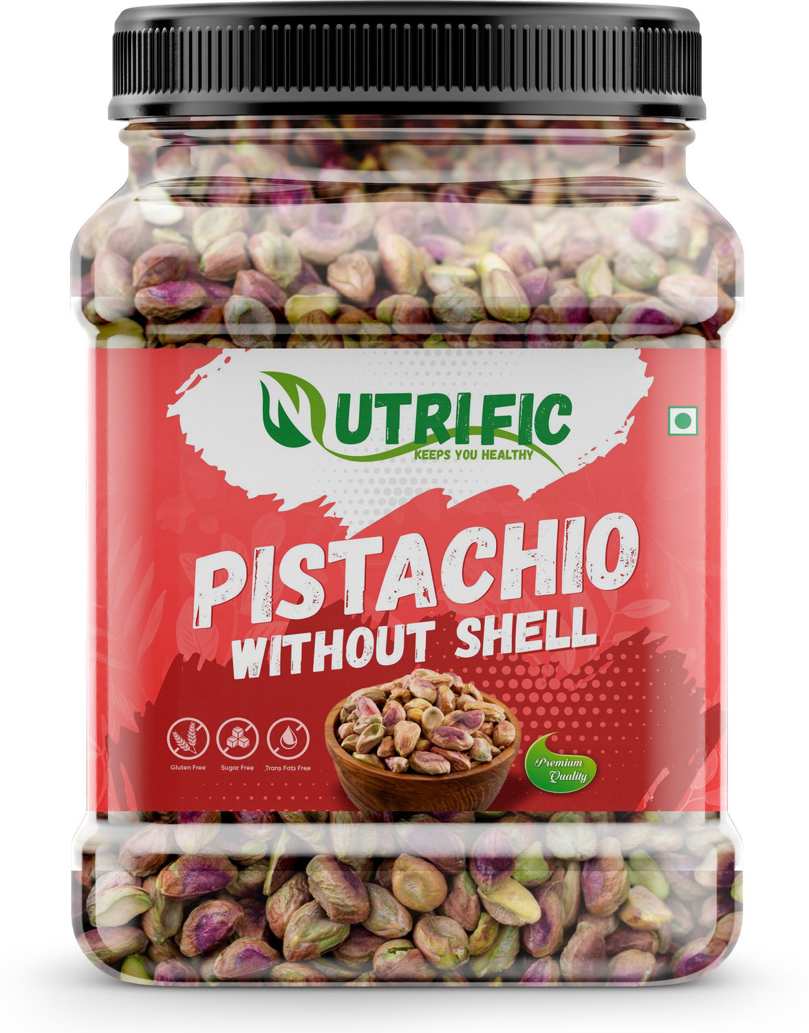Image of Nutrific Pistachio Without Shell | Raw | Healthy Nuts | Tasty | Natural | Premium Pistachios