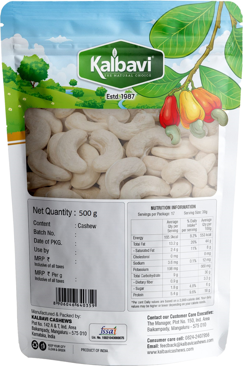 Image of Kalbavi Premium Large Cashews