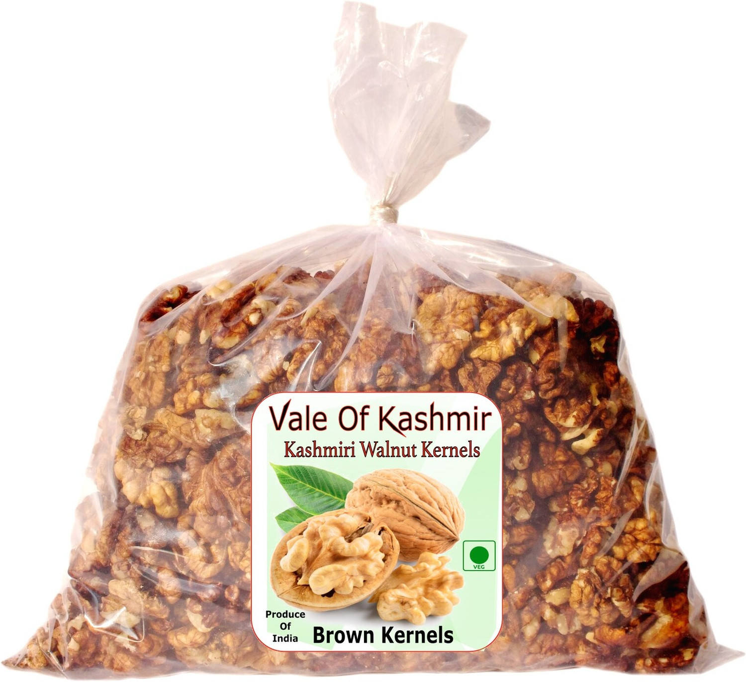 Image of vale of kashmir Kashmiri Walnut Kernels Brown Half | Akhrot Giri Walnuts