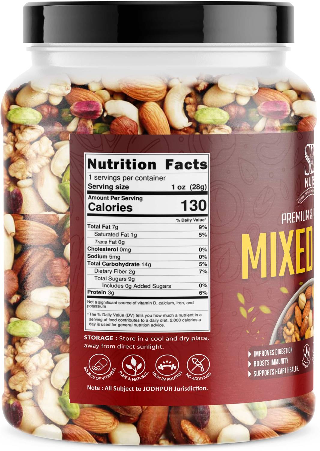 Nature Purify Mixed Nuts Premium - Image 2