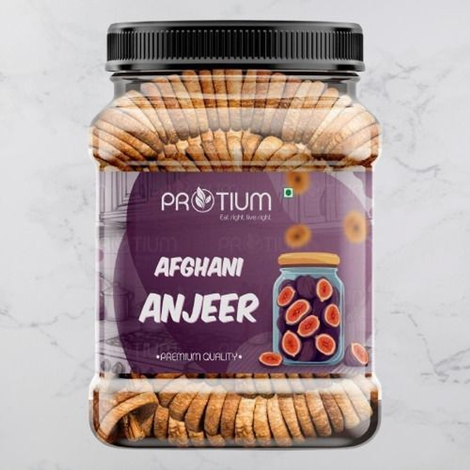 Image of PROTIUM Afghani Anjeer (Dried Figs) | Natural, Sweet & Nutrient-Rich | Dry Fruit Figs